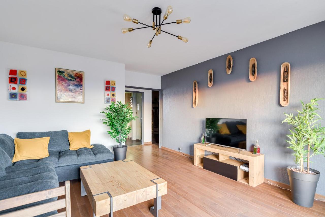 מונפלייה T4 82M2 - Ideal Location Moyenne Duree, 3 Chambres, Parking, Coucher De Soleil מראה חיצוני תמונה